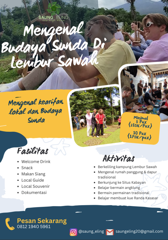 Mengenal Budaya Sunda di Lembur Sawah
